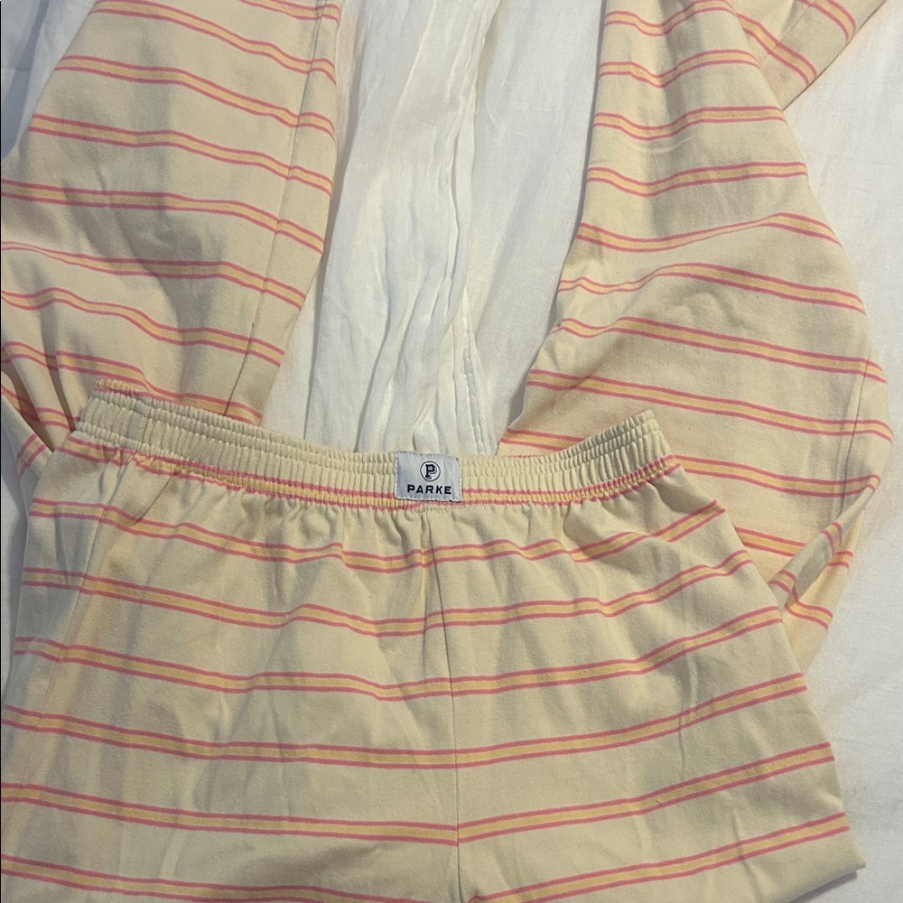 Parke Striped Pajama Set